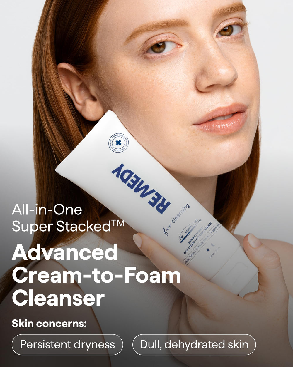 Remedy Science textura crema que se transforma en espuma ligera