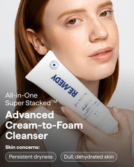 Remedy Science textura crema que se transforma en espuma ligera