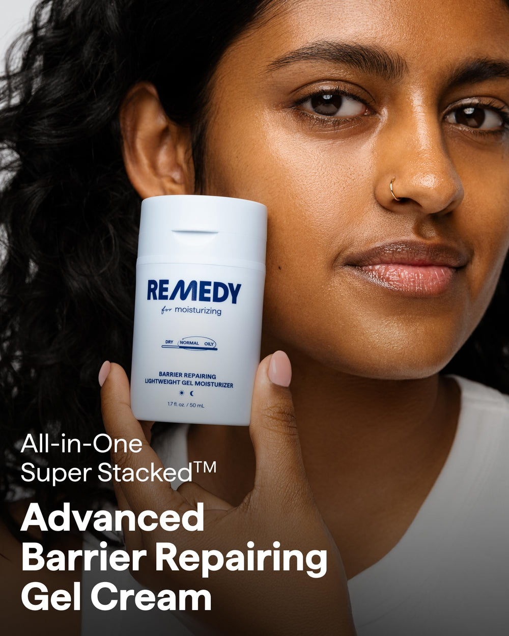 Remedy Science: textura gel suave que se absorbe rápido y no deja grasa