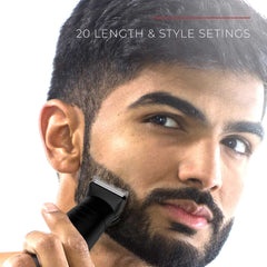 Remington All-in-One 5000 body hair trimmer with adjustable 3-length comb for versatile grooming