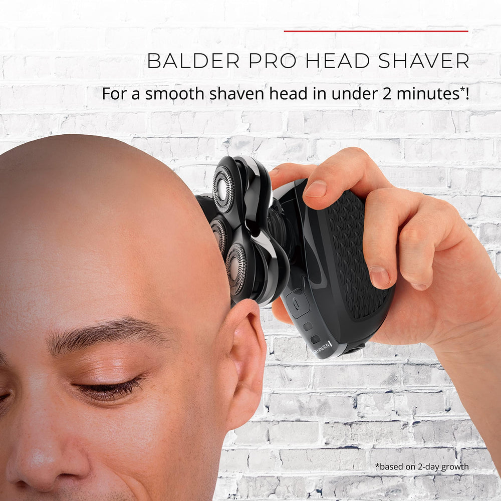 Remington Balder Pro Head six-heads coverage for increased shaving surface