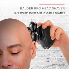 Remington Balder Pro Head six-heads coverage for increased shaving surface