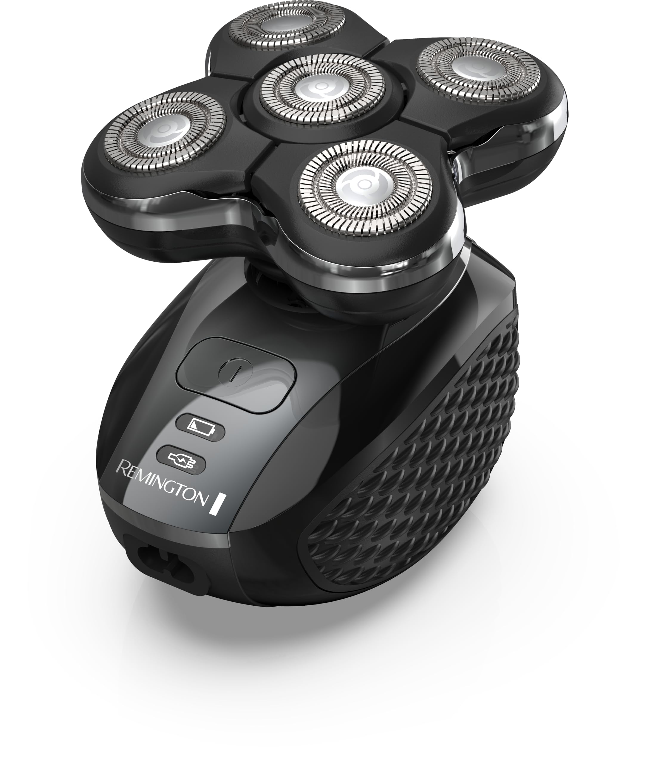 Remington XR7000 Balder Pro front view showing ergonomic grip for daily use.