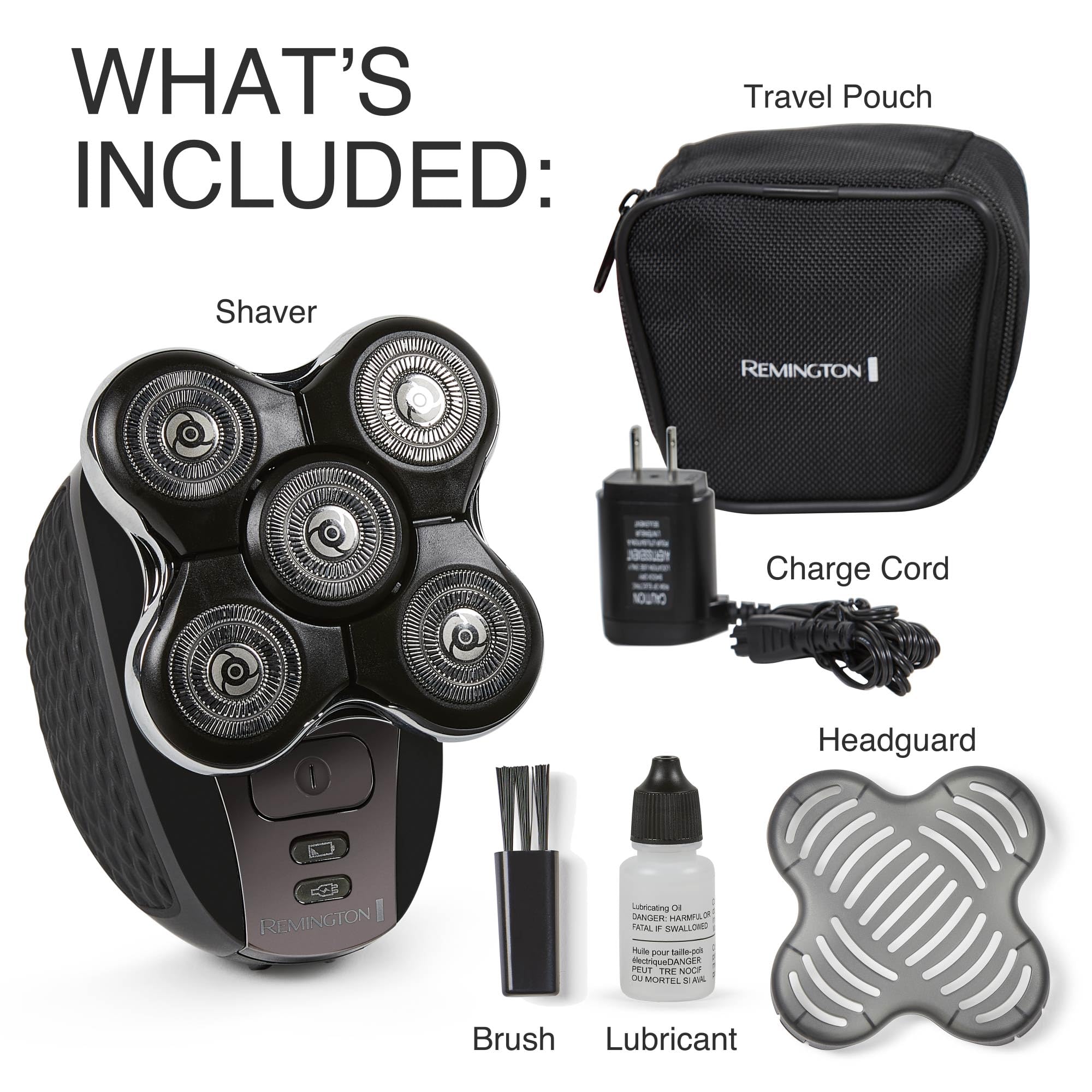 Remington XR7000 Balder Pro pop-up trimmer for detailing edges.