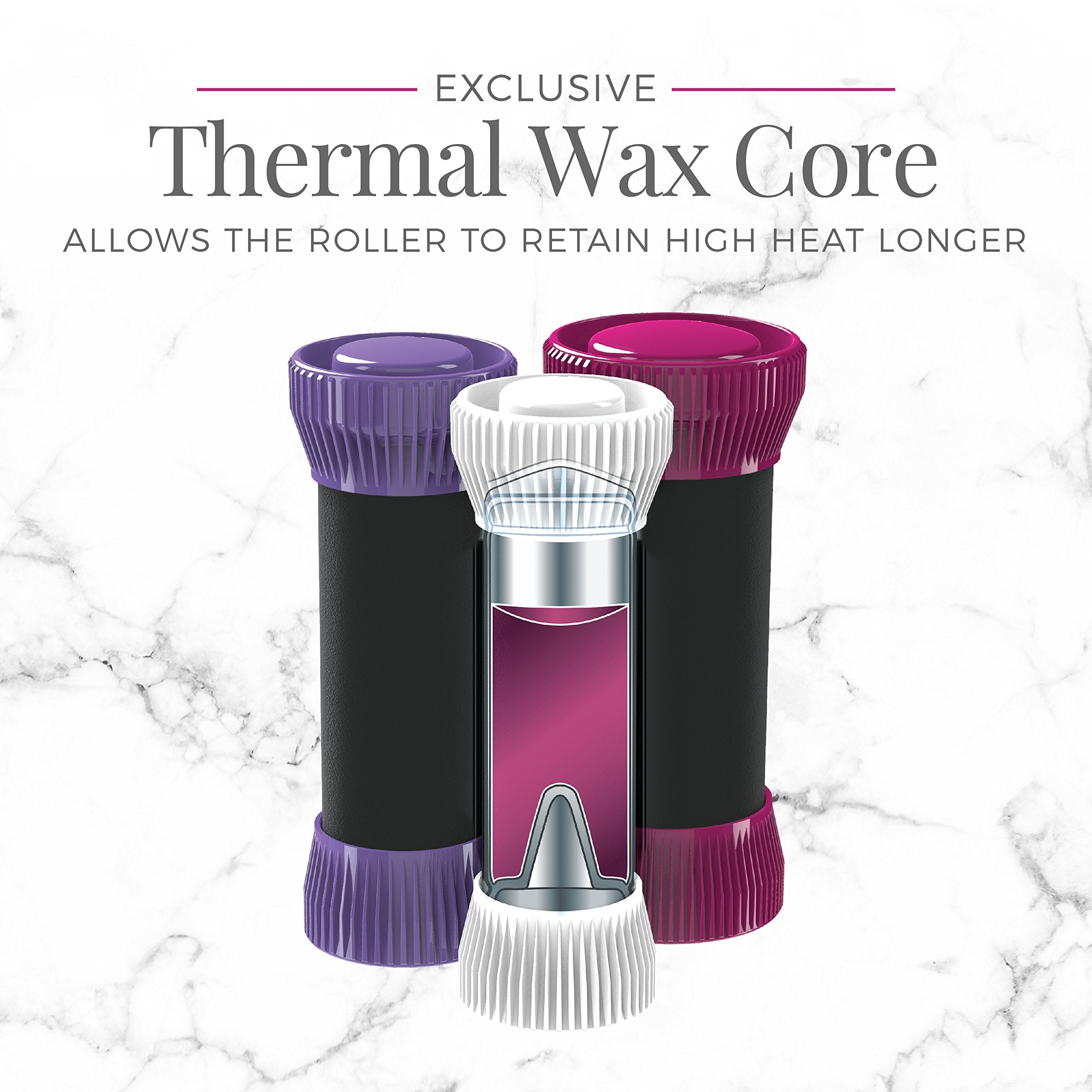 Remington cool-touch ends provide comfortable removal during styling.