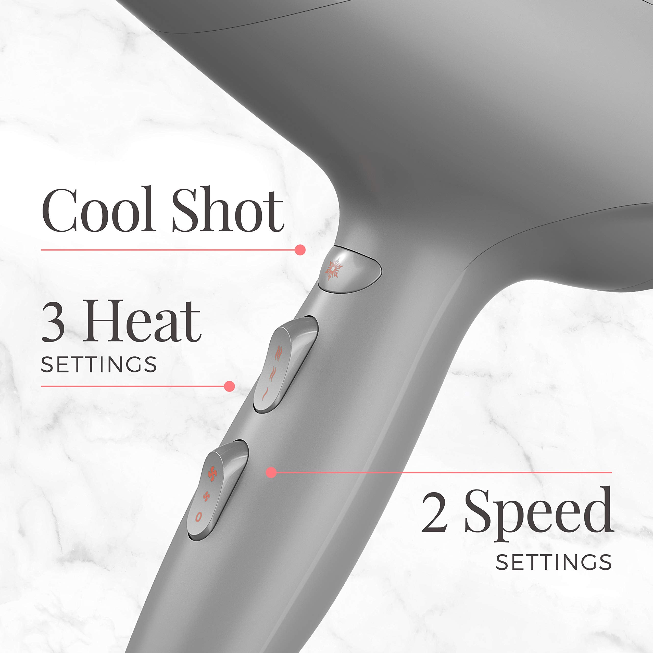 Diffuser attachment on Remington dryer for enhanced curl definition