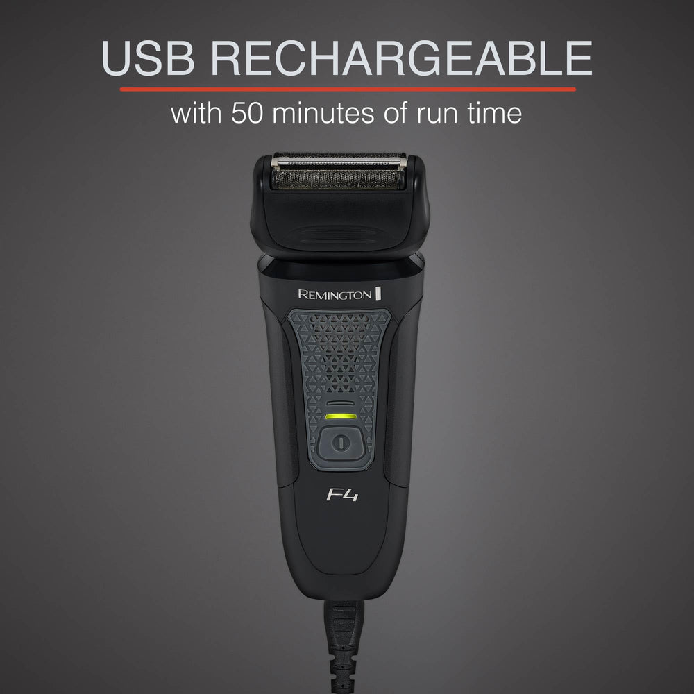 Remington F4 pop up trimmer and LED indicator for charging status
