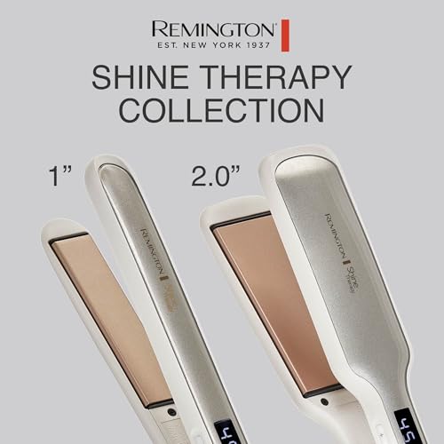 Floating plates of the Remington flat iron glide smoothly