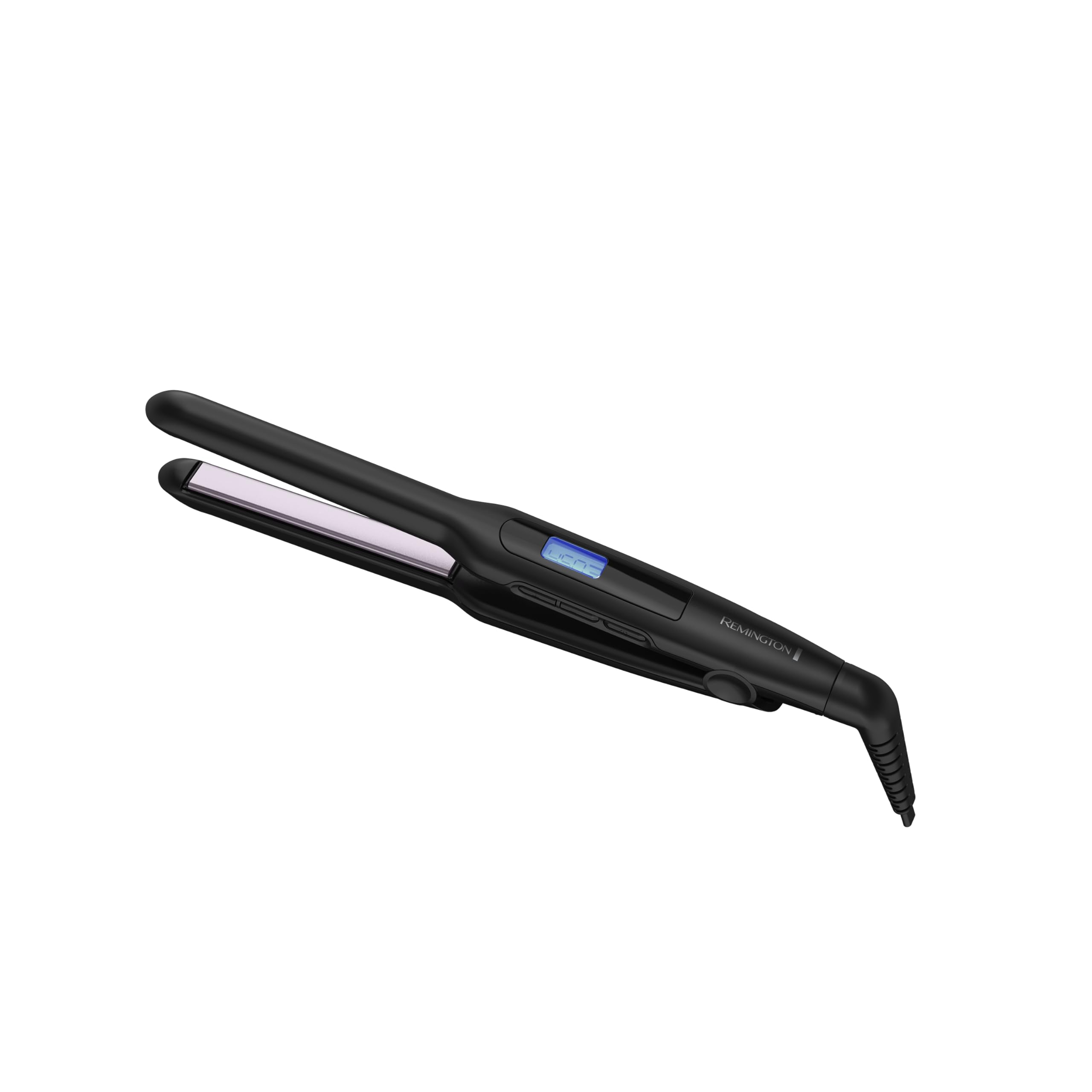 Remington half inch plates for precise bangs and smooth straightening.