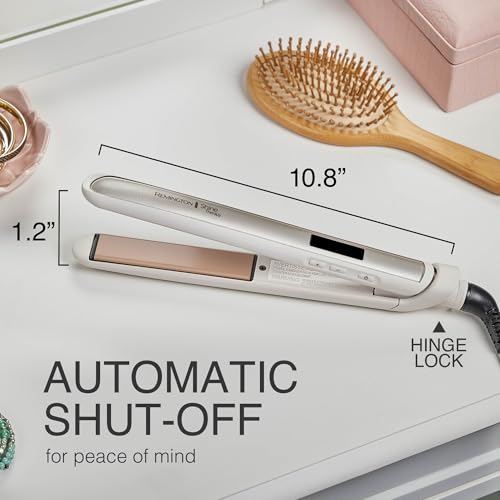 LCD heat settings display on Remington Shine Therapy with Turbo Mode