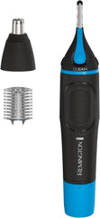 Remington Nose Ear Detail Trimmer blue for precise grooming and easy maintenance.