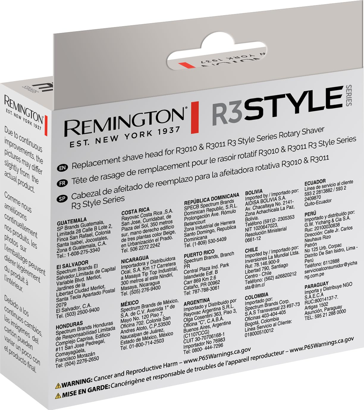 Remington PrecisionPlus antimicrobial-infusion area emphasizes a cleaner shaving environment.