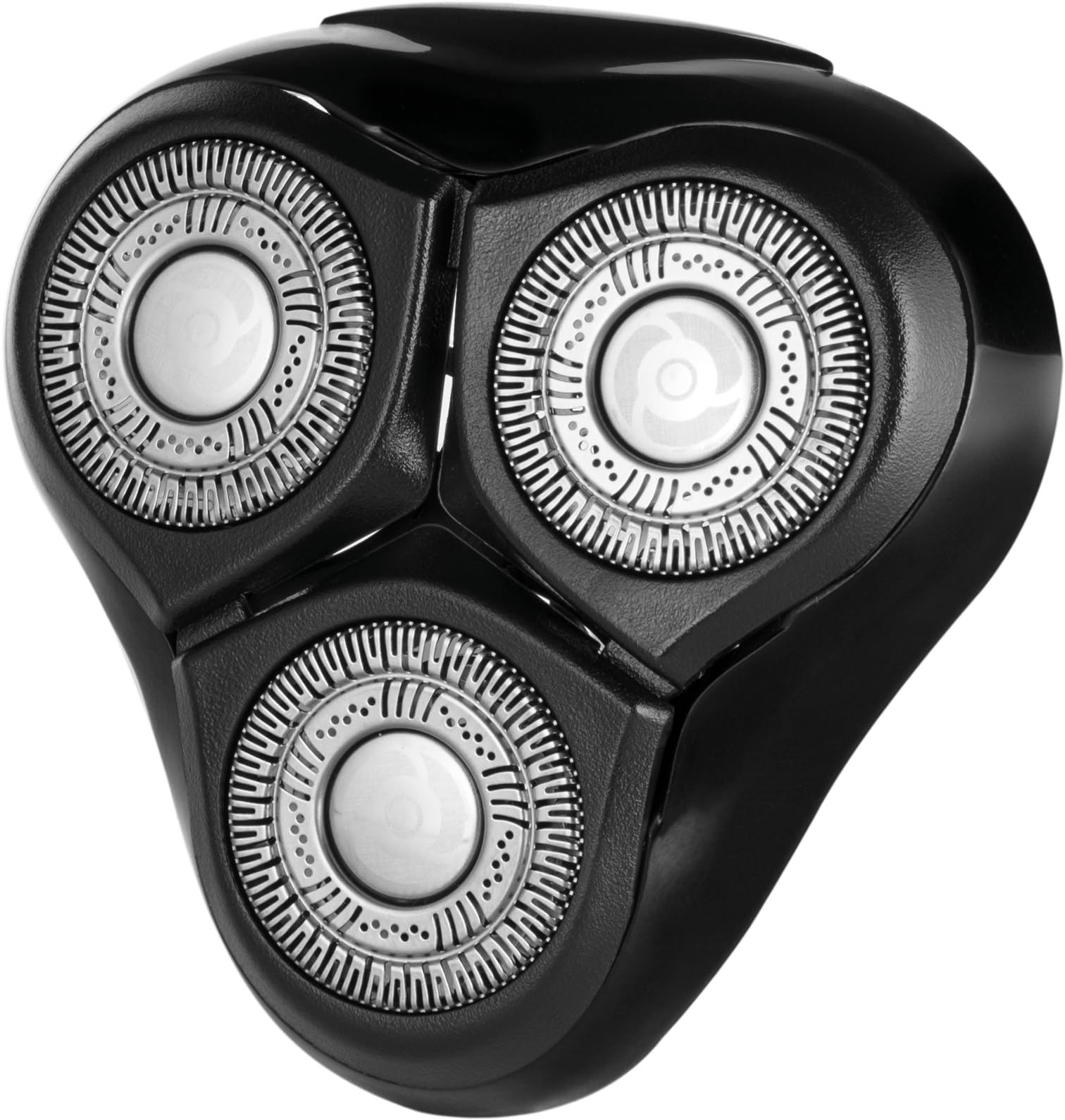 Remington PrecisionPlus shaver head assembly close-up for renewed performance.