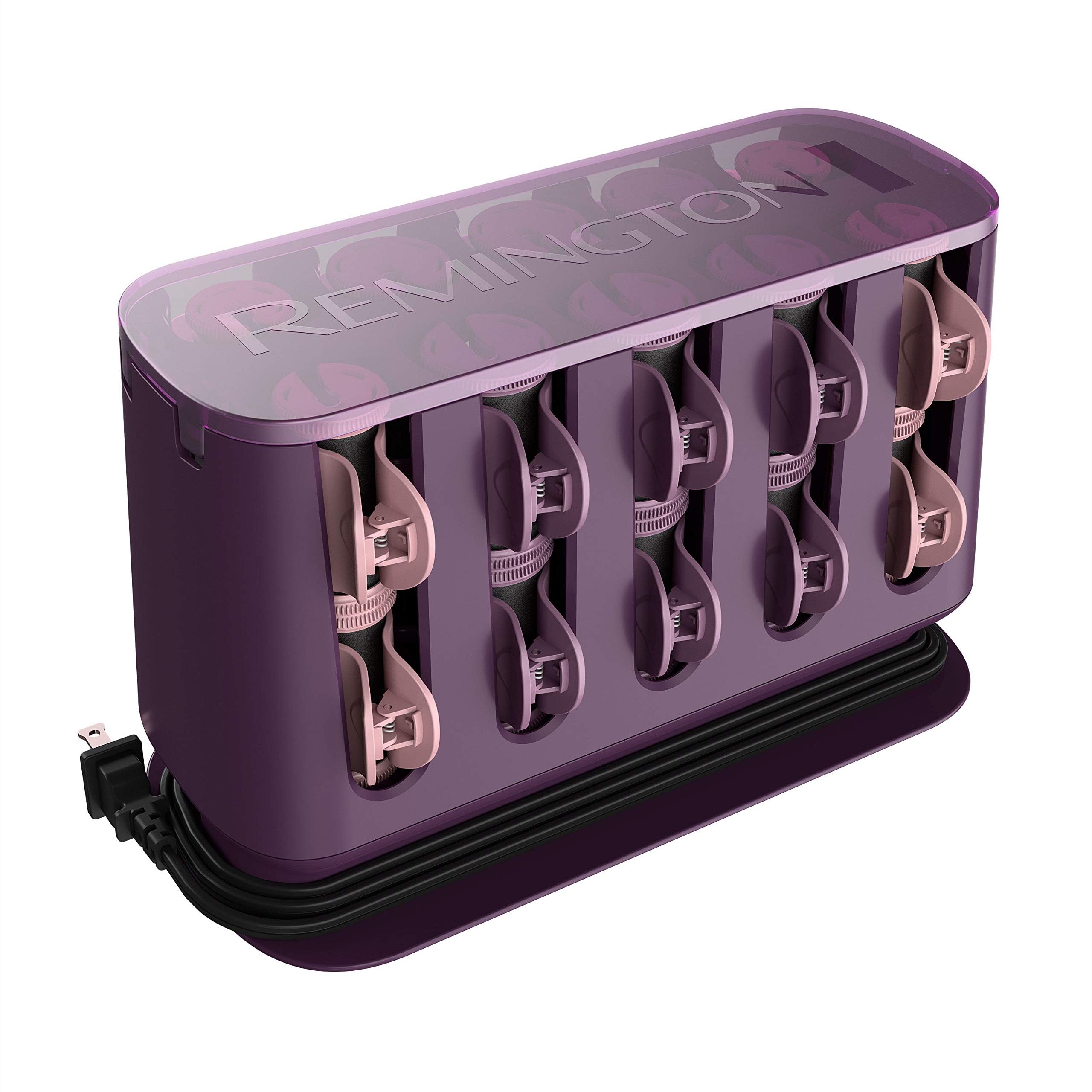 Remington Pro Hair Setter showing dual heating technology for efficient curls