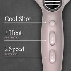 Remington Diffuser attachment distributes heat for defined curls.