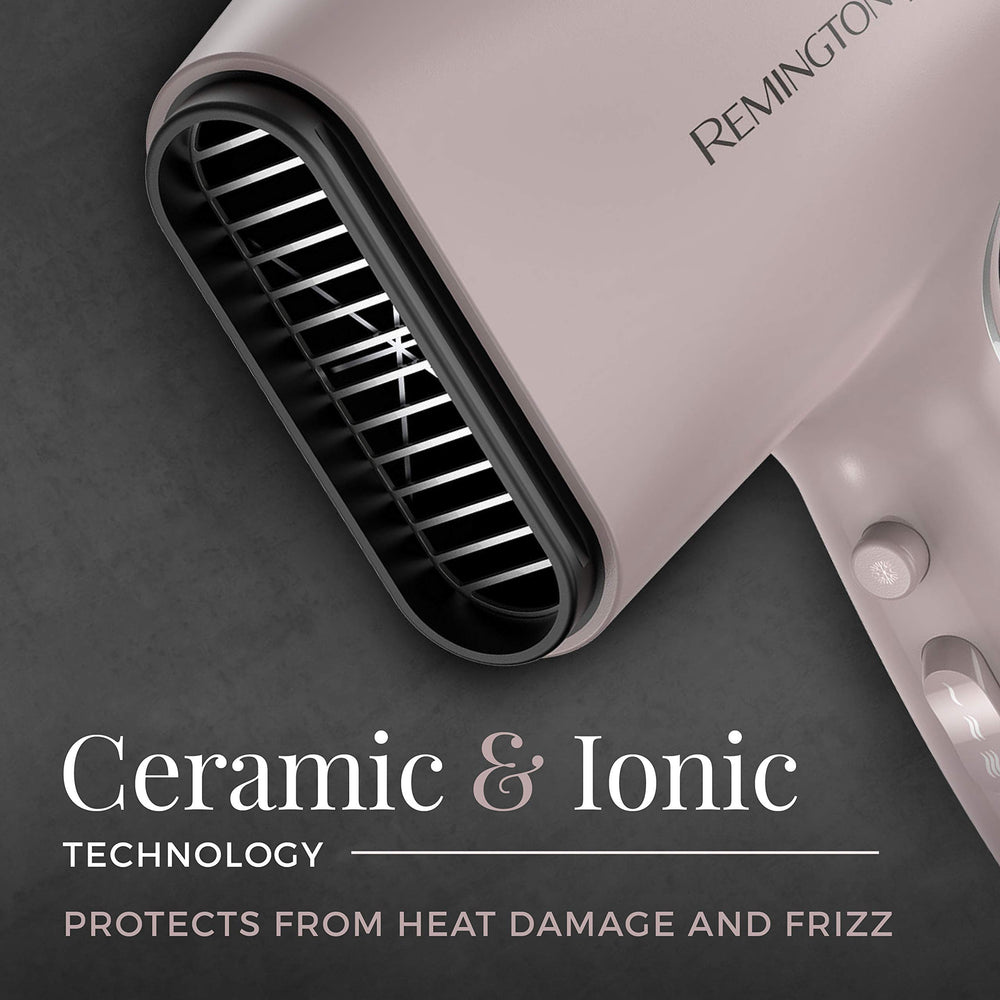 Remington Slipstream attachment pre-straightens for a smoother finish.