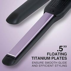 Remington quick heat up in 15 seconds for fast daily styling.