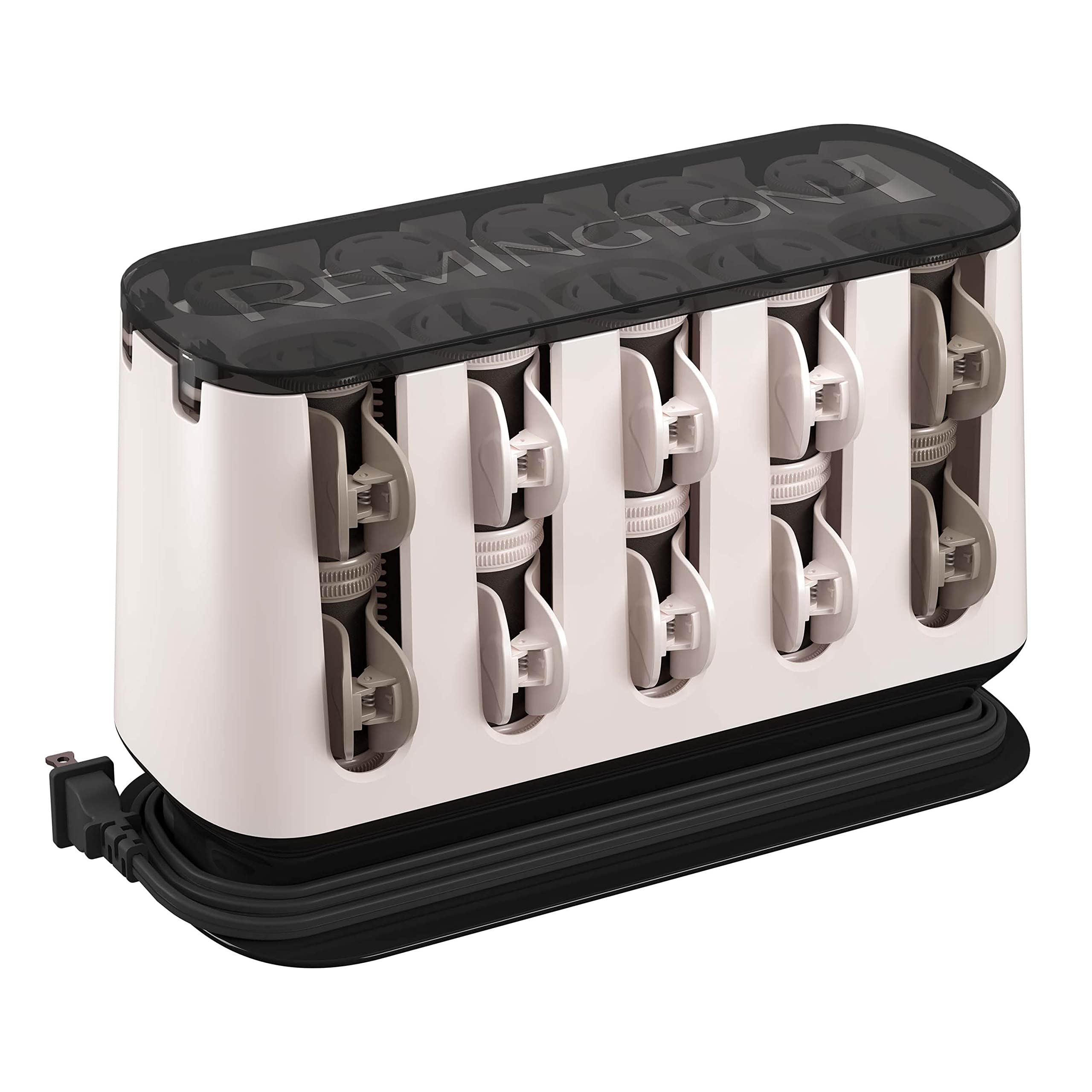 Remington Shine Therapy large 1-1/4-inch roller for voluminous, glossy curls.