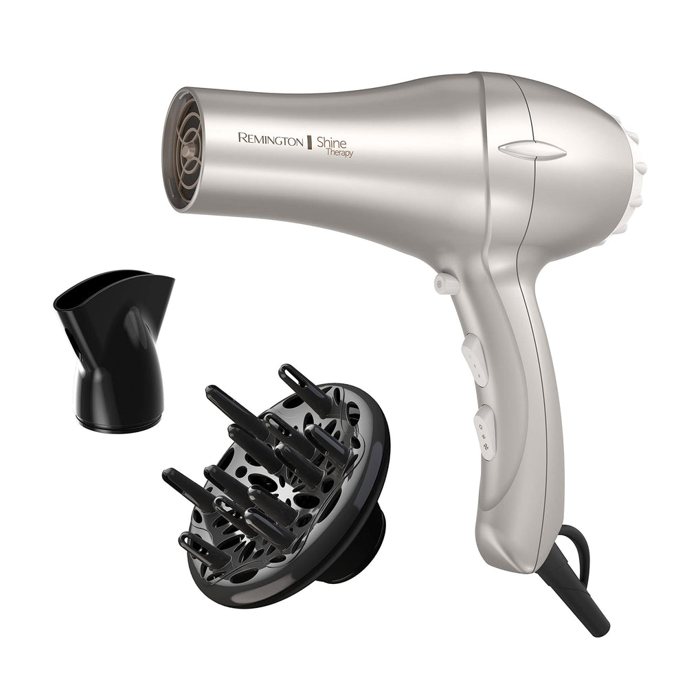 Remington Shine Therapy dryer with argan oil grill for radiant shine
