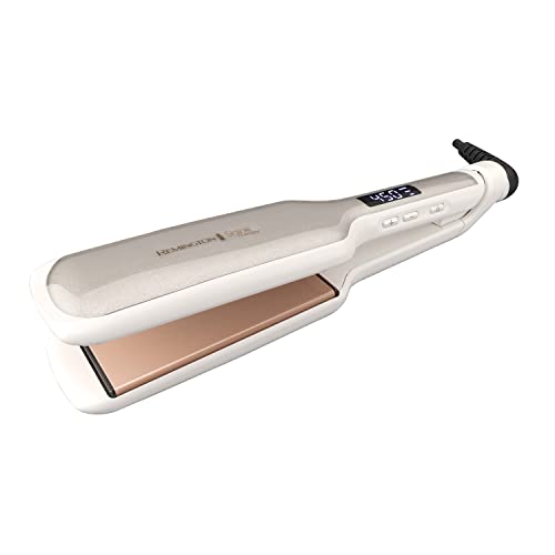 Remington Shine Therapy floating plates glide smoothly across hair.
