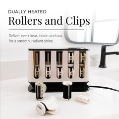 Remington Shine Therapy quick heat-up in 90 seconds for faster styling.