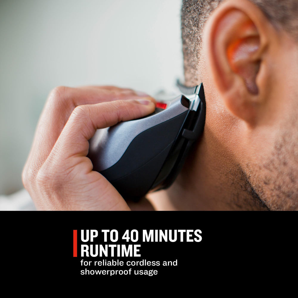 Remington Shortcut Pro 5-minute quick charge for faster grooming sessions