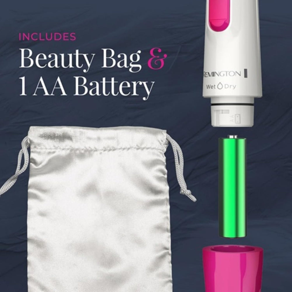 Beauty bag included to keep the kit organized during travel.