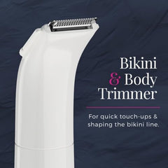 Exfoliator brush helps prep skin and reduce ingrown hairs.