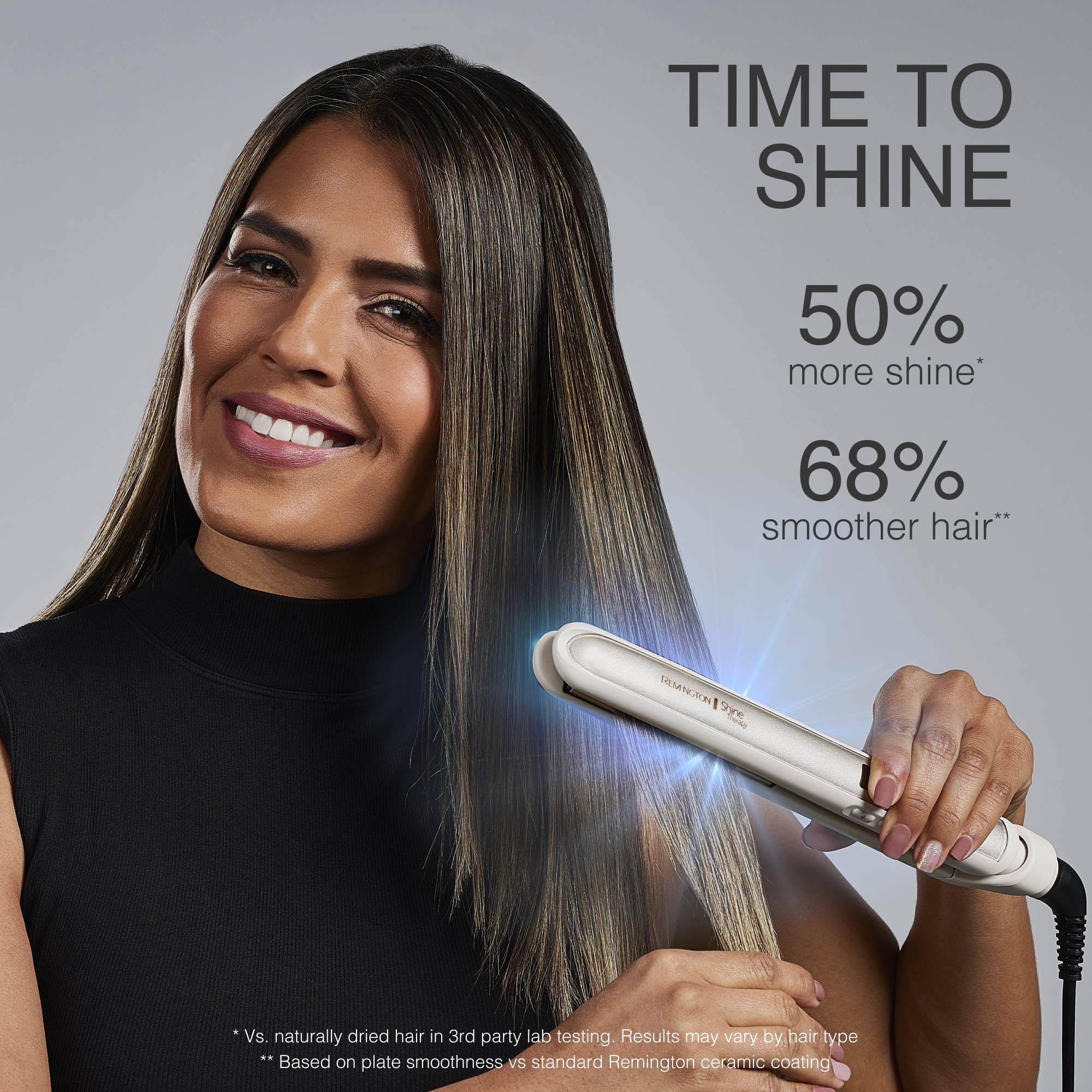 Travel case ready with Shine Therapy flat iron