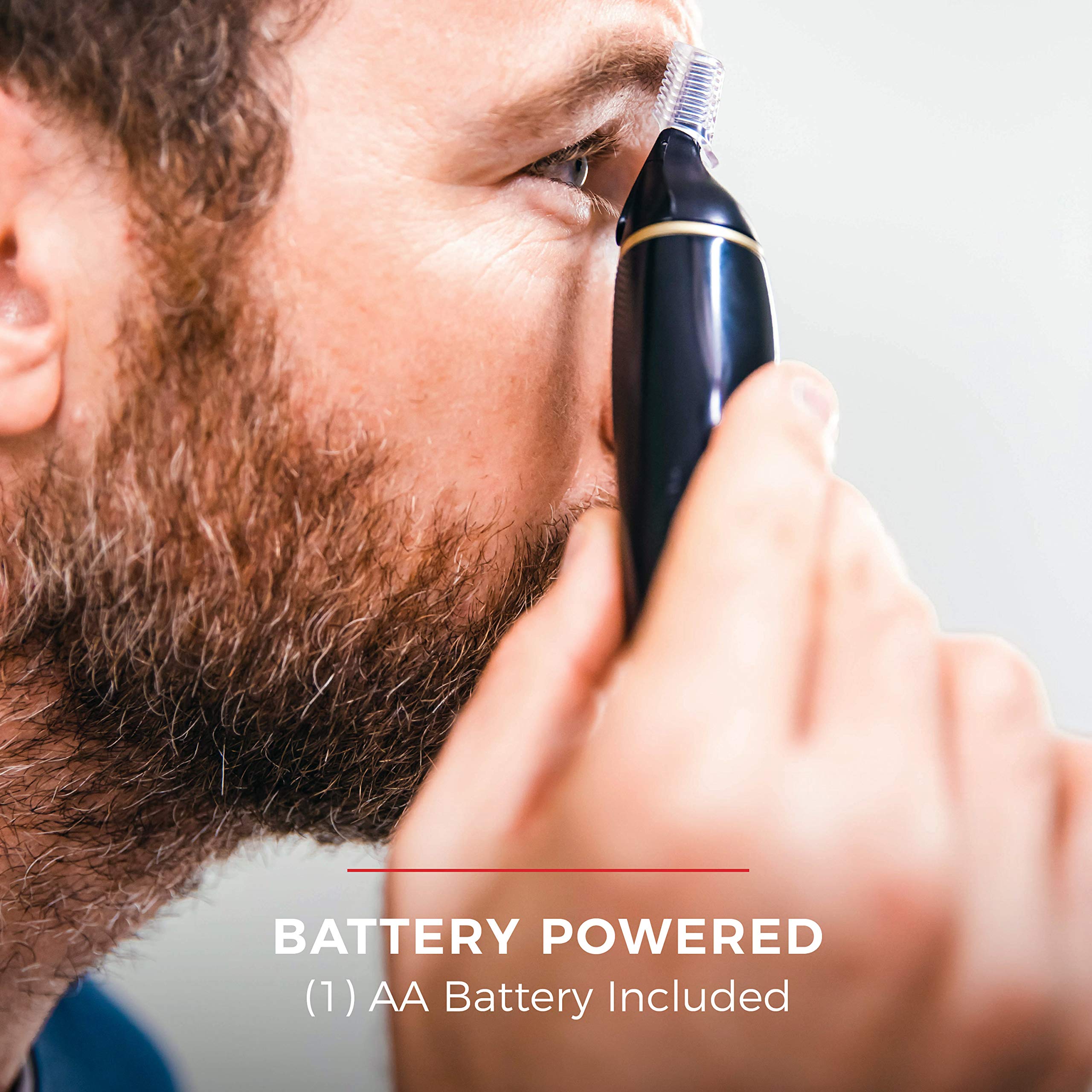 Remington battery change refreshes power quickly with one AA.