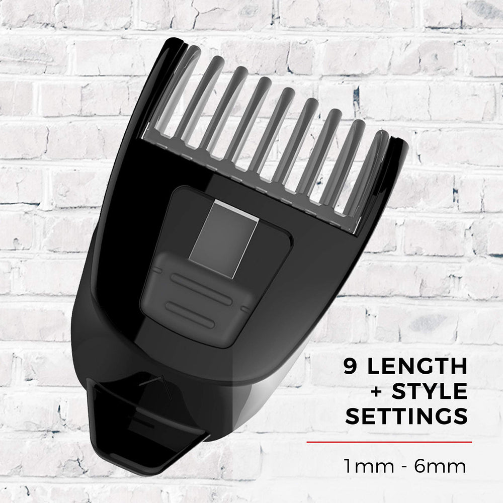 Remington nose and ear trimmer for hard-to-reach areas.