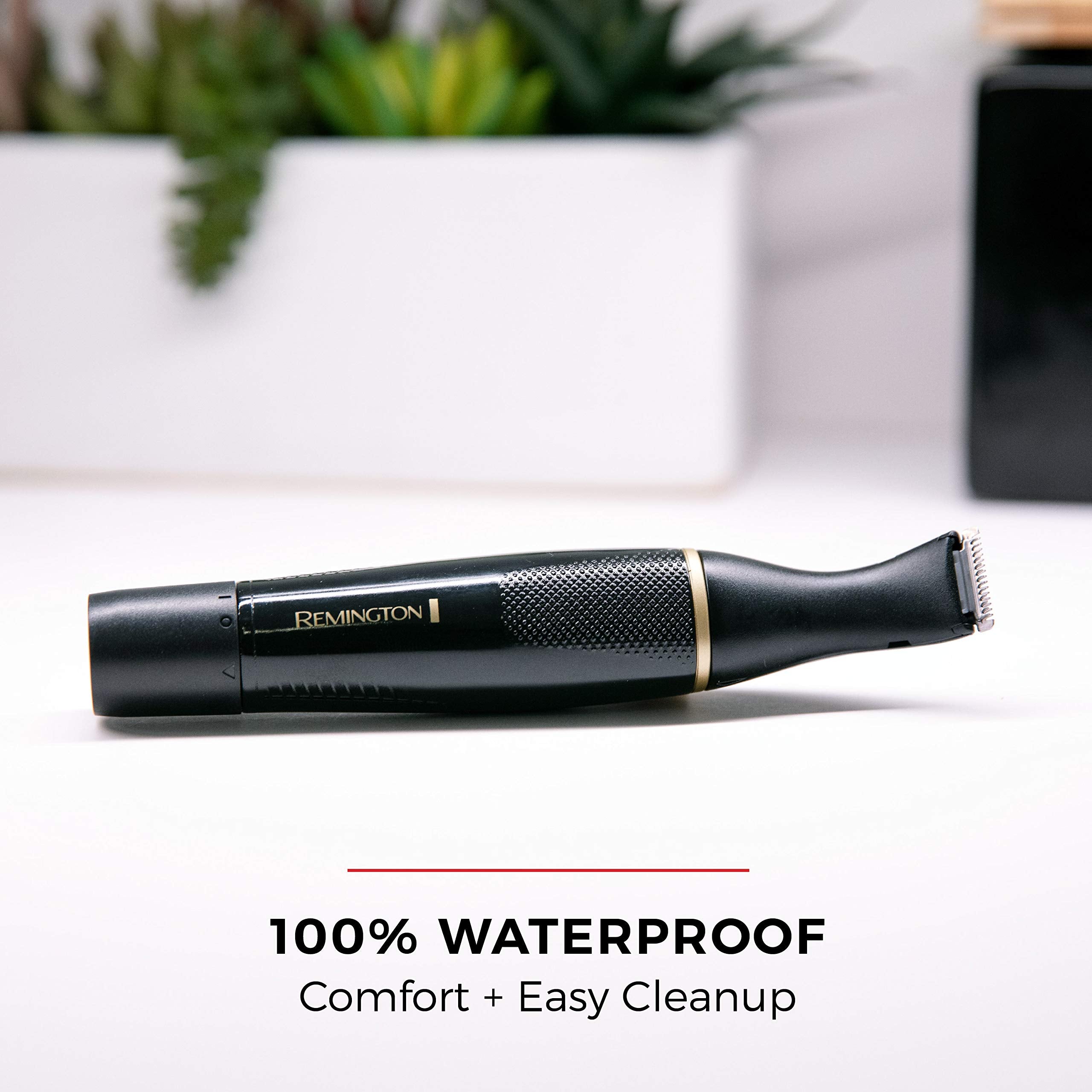 Remington 100% waterproof kit for shower or dry-use.