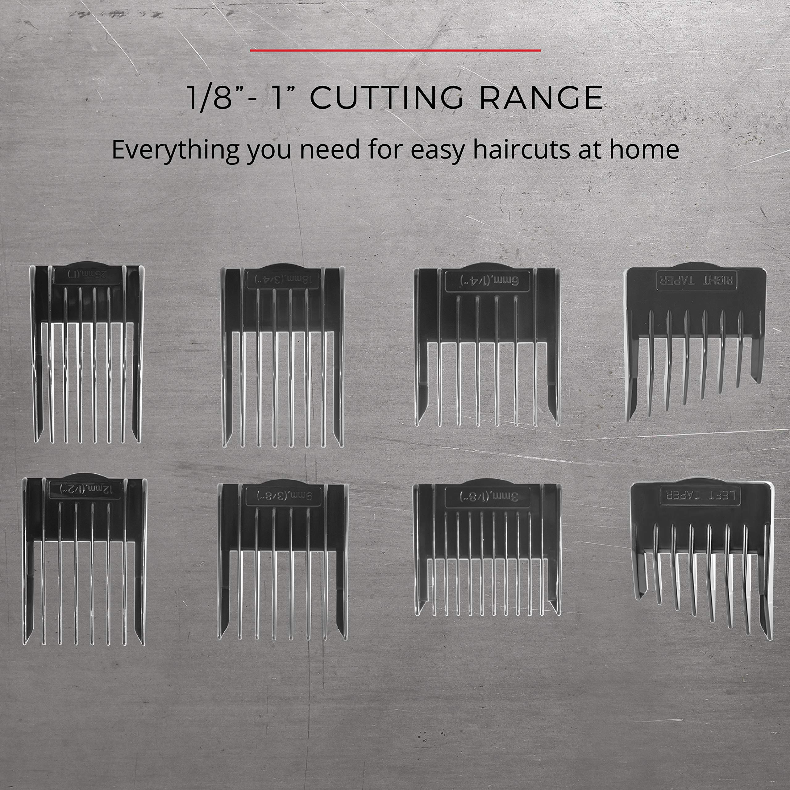 Remington vacuum haircut kit dual-motor delivering strong clip and suction