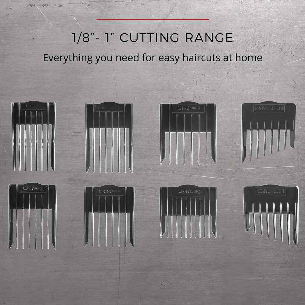 Remington vacuum haircut kit dual-motor delivering strong clip and suction