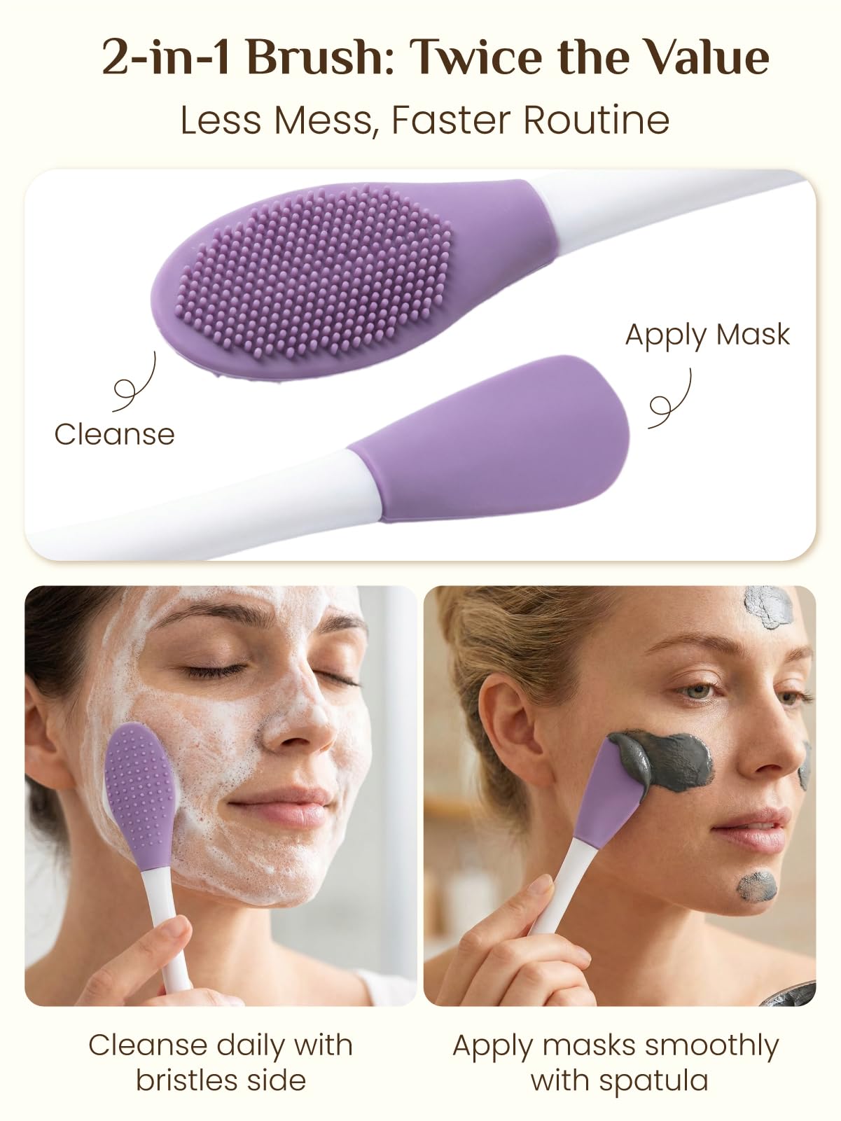 Rena Chris face sponge for gentle cleansing and removal.
