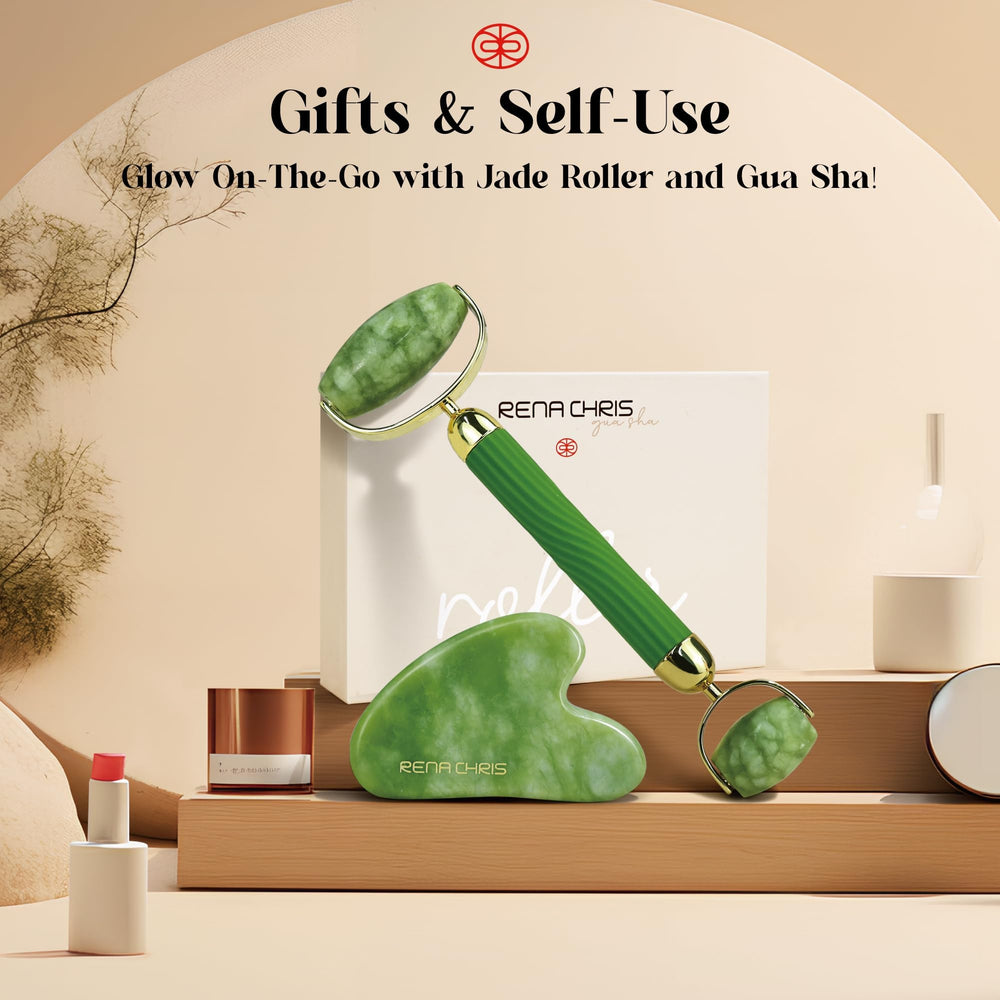 Rena Chris packaging box in green with manual included.