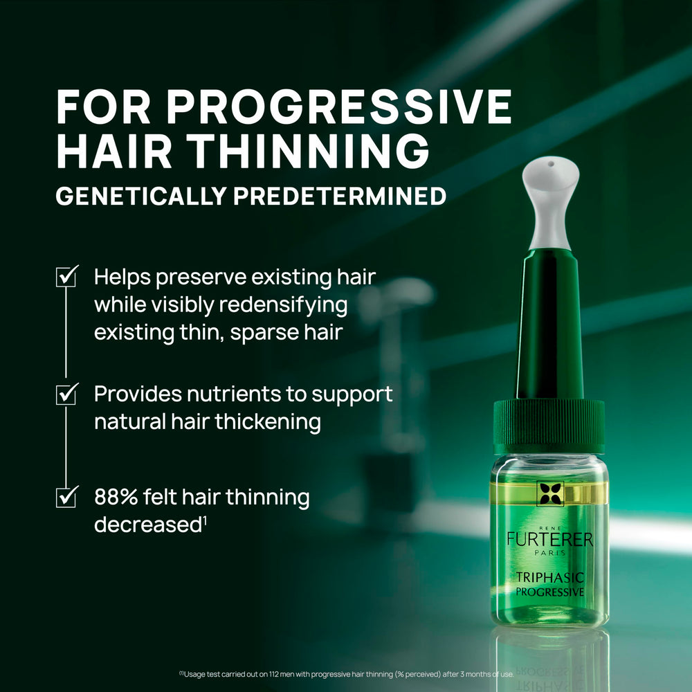 Application tip image showing precise scalp dosing with René Furterer Triphasic Serum