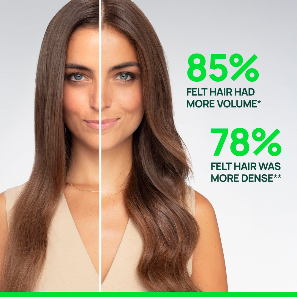 Rene Furterer Triphasic thickening shampoo lather demonstrates cleansing action
