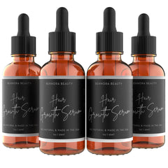 Rennora Beauty Hair Growth Serum bottle ready for scalp application.