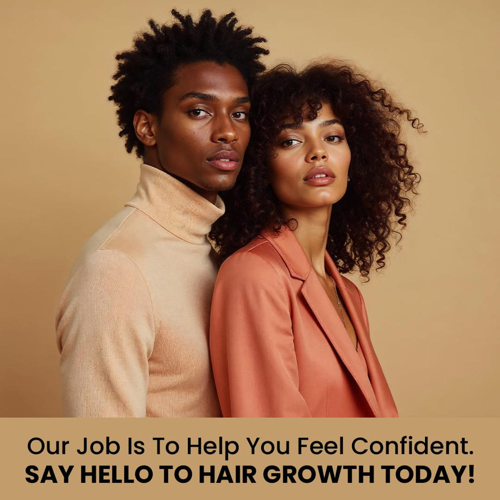 Rennora Hair Growth Serum scalp close-up shows soothing nourishment