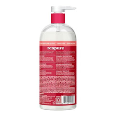 RENPURE Acondicionador Vinagre de Manzana y Aloe, aplicación después de la ducha para cabello suave.