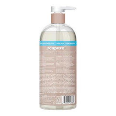 Renpure Coco Espuma Lavado, espuma cremosa que nutre sin pesadez.