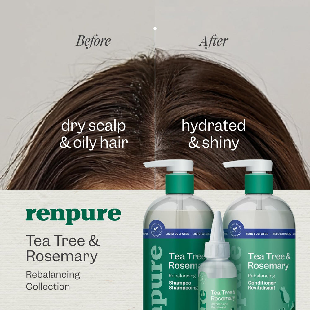 Extracto de hoja de romero Renpure: realza brillo y vitalidad del cabello.