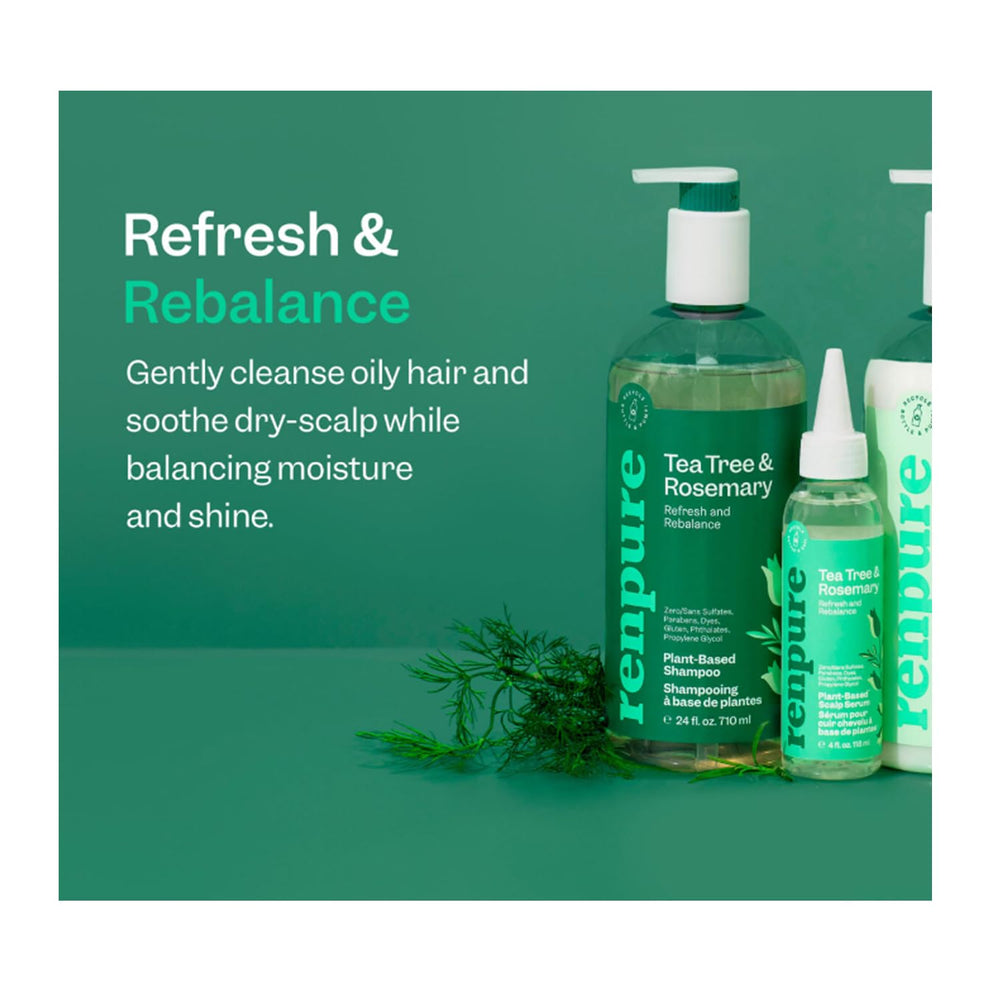 Renpure family-safe haircare without dyes for gentle daily use.