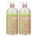 Renpure Coconut Milk & Vitamin E Moisturizing Body Wash – Hydrating Cleanser (2 x 24 oz)