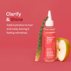 Renpure serum aplicación en cuero cabelludo para distribución uniforme.