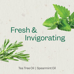 Renpure Tea Tree & Mint lather forming a gentle, refreshing foam
