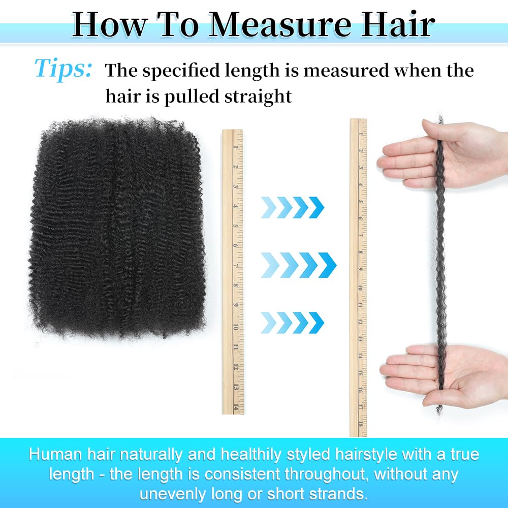 Renyarch Afro Kinky Bulk hair enables crochet twists and dreadlocks.