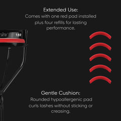 rephr 18R narrow-round curler base-to-tip curl in a single smooth motion