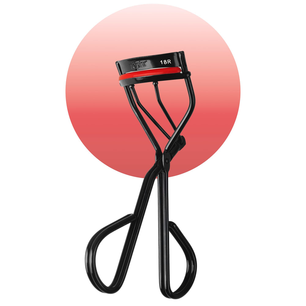 rephr 18R narrow-round eyelash curler front view for precise curl on narrow eyes